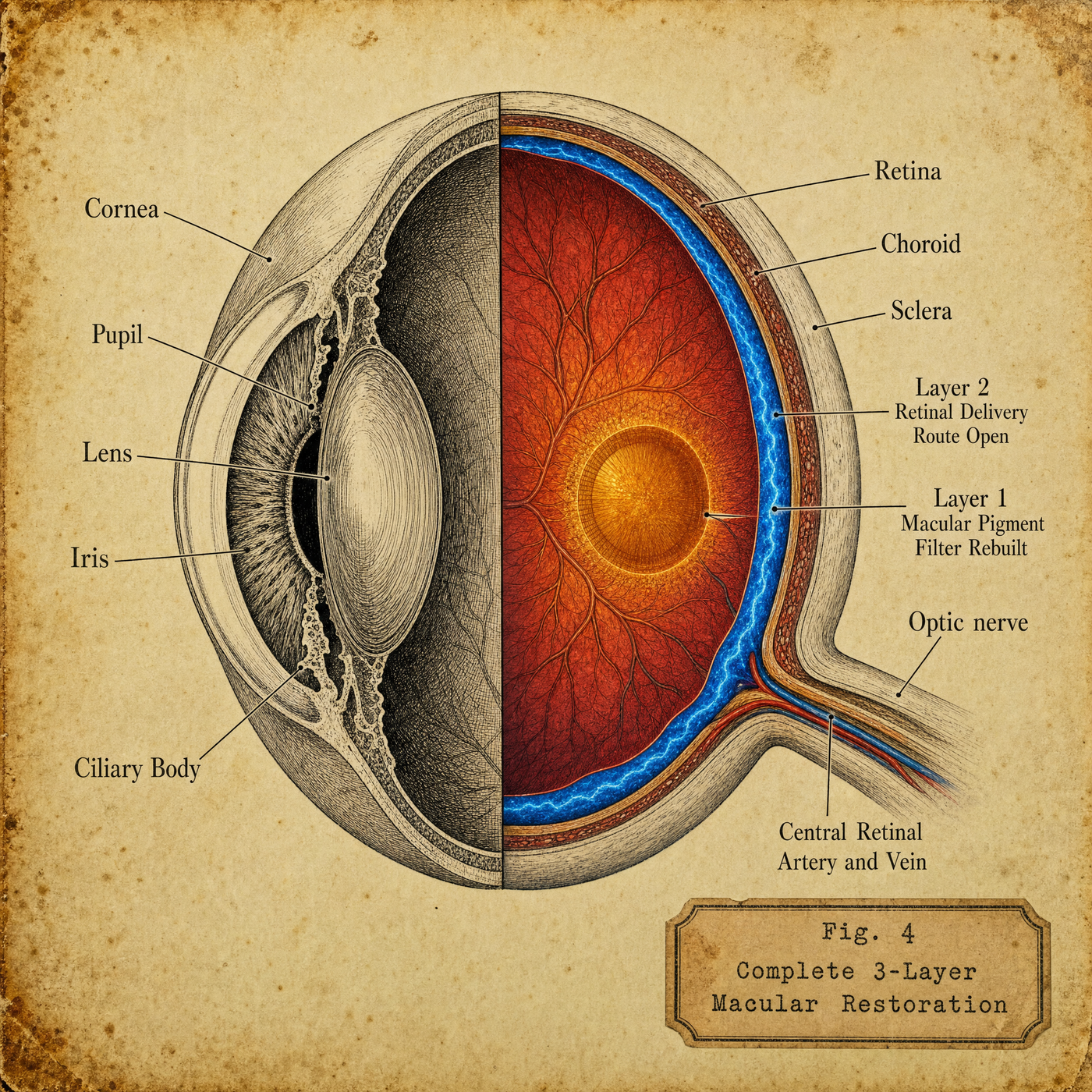 annotated eye anatomy diagram — Fig. 4